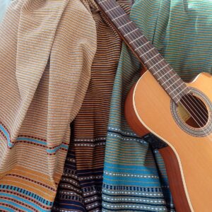 Fouta playa Gypsy en varios colores y ambiente flamenco